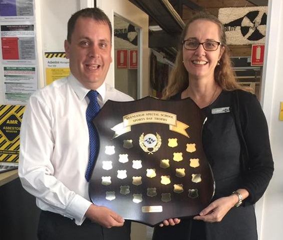 New Shield for Beenleigh Special School